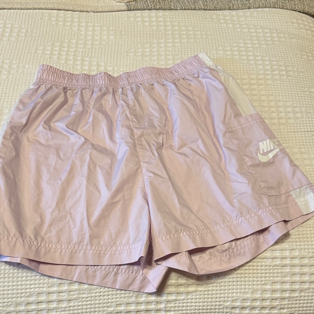 Nike Women's Light Pink Athletic Shorts